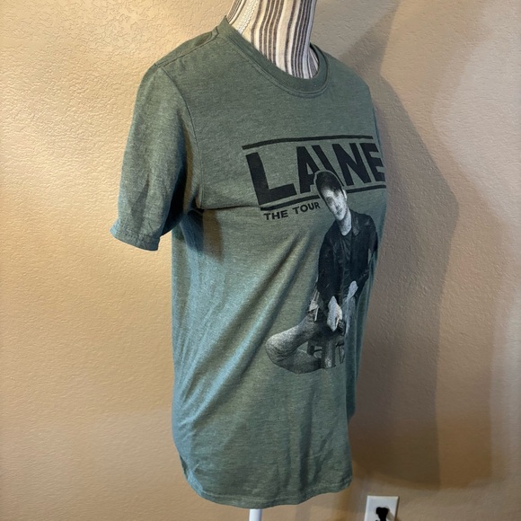 Laine Hardy Concert Tee Small Sage Green Laine The Tour 2019 Gildan SoftStyle - Picture 5 of 14